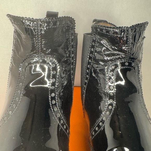 Vintage Hermes Brighton Boots Chelsea Ankle Boots Size 38. main image 5